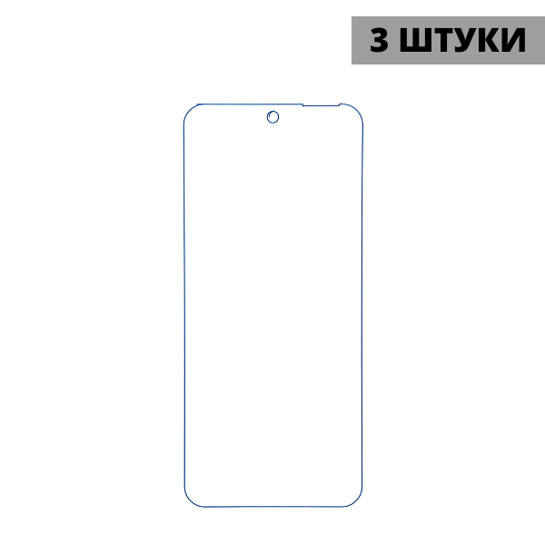 Набор гидрогелевых защитных пленок Infinix Zero X Pro (3 штуки) — изображение 3