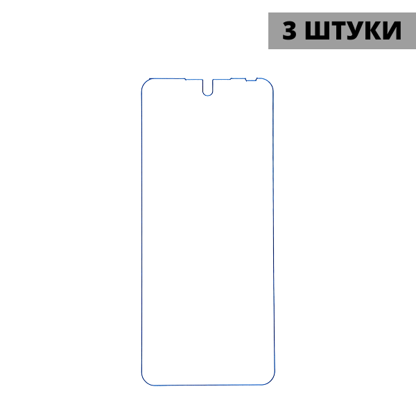 Набор гидрогелевых защитных пленок Tecno Camon 17P (3 штуки) — изображение 3