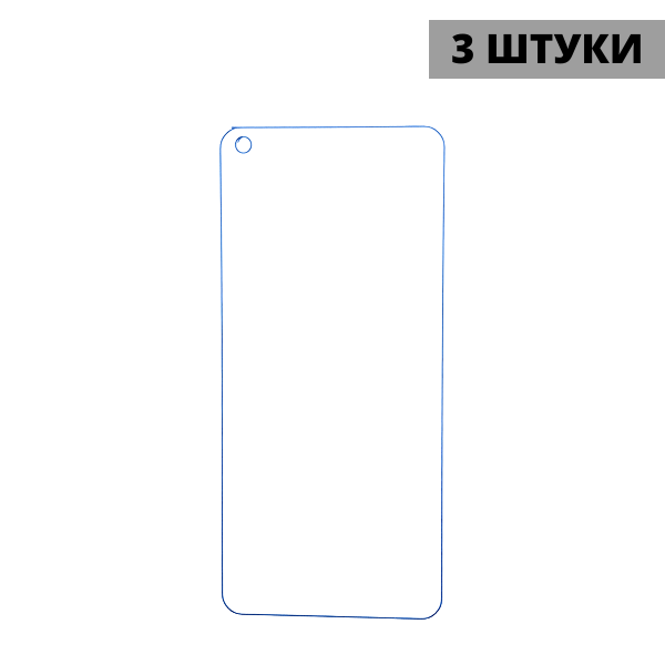 Набор гидрогелевых защитных пленок Oppo Reno 4 Pro (3 штуки) — изображение 3