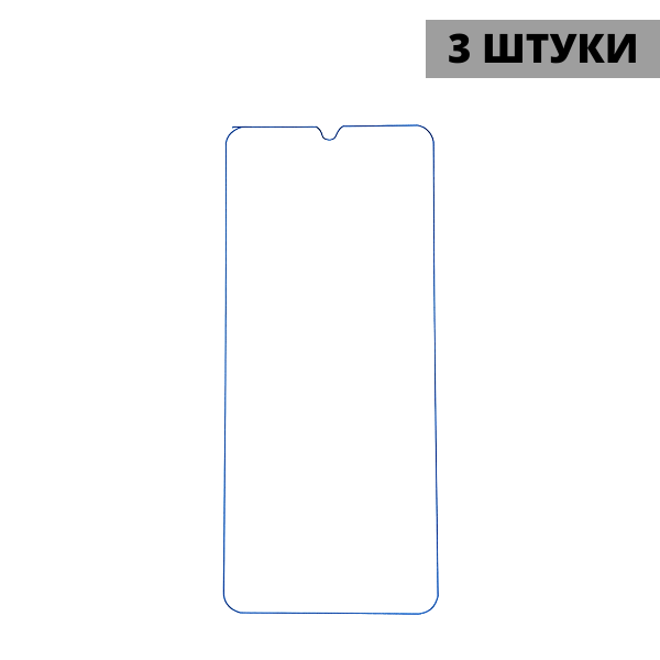 Набор гидрогелевых защитных пленок Tecno Pop 7 Pro (3 штуки) — изображение 3