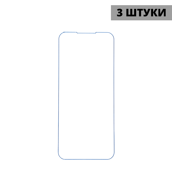 Набор гидрогелевых защитных пленок Infinix Hot 20 5G (3 штуки) — изображение 3
