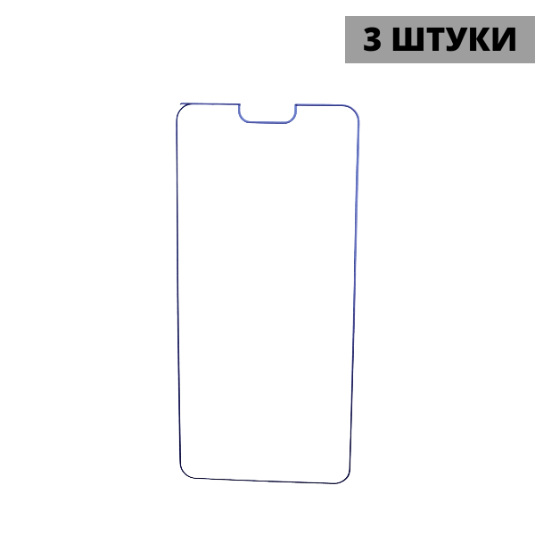 Набор гидрогелевых защитных пленок Huawei Y9 (2019) (3 штуки) — изображение 3