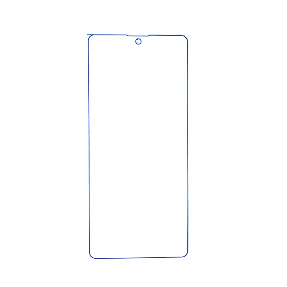 Гидрогелевая защитная пленка Samsung Galaxy Note 10 Lite (1 штука) — изображение 3