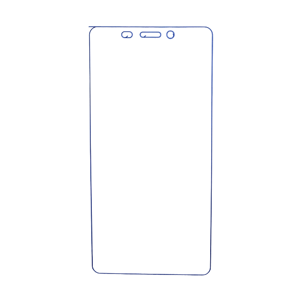 Гидрогелевая защитная пленка ZTE Nubia N1 (1 штука) — изображение 3