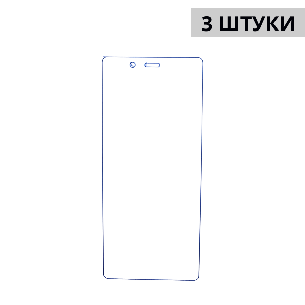 Набор гидрогелевых защитных пленок ZTE Nubia Z9 (3 штуки) — изображение 3