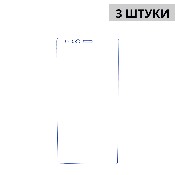 Набор гидрогелевых защитных пленок ZTE Nubia Z17s (3 штуки) — изображение 3