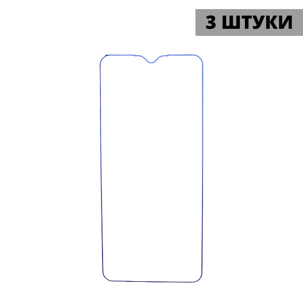 Набор гидрогелевых защитных пленок Honor X6b (3 штуки) — изображение 3
