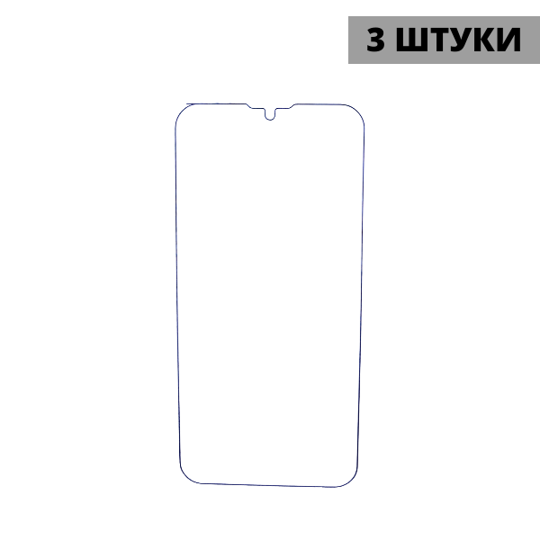 Набор гидрогелевых защитных пленок Honor X30 Max (3 штуки) — изображение 3