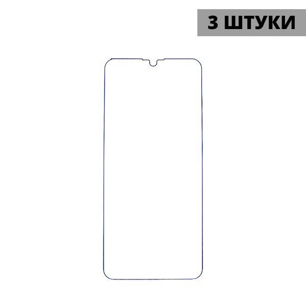 Набор гидрогелевых защитных пленок Huawei Nova Y72 (3 штуки) — изображение 3