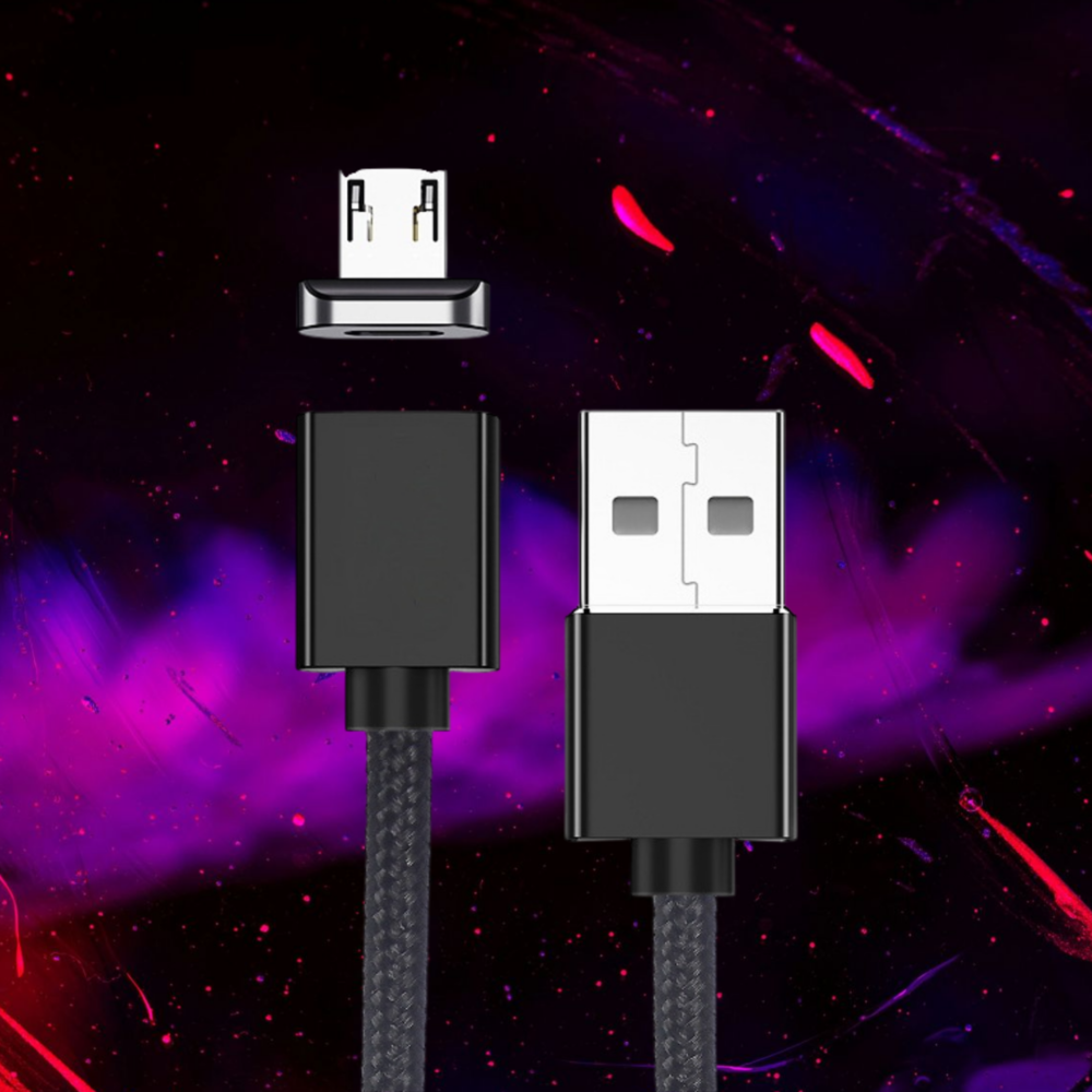 Магнитный кабель питания Micro USB с быстрой зарядкой — изображение 2
