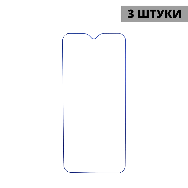 Набор гидрогелевых защитных пленок Realme C30s (3 штуки) — изображение 3
