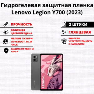 Набор гидрогелевых защитных пленок Lenovo Legion Y700 (2023) (2 штуки)