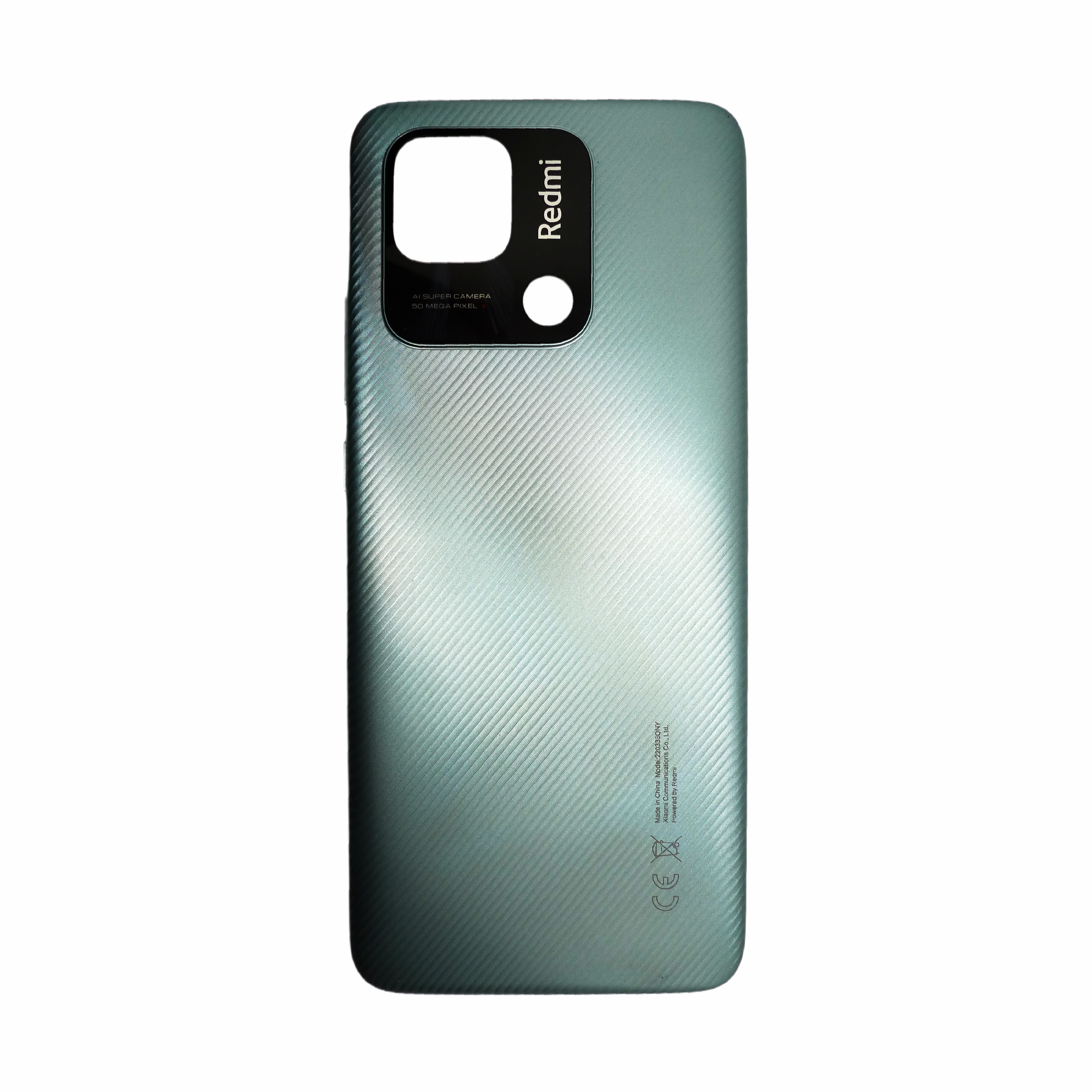 Задняя крышка Xiaomi Redmi 10C (голубой) (снятый, оригинал)